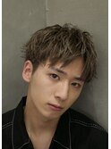 大分ツイストパーマメンズマッシュ刈り上げツーブロックレイヤー