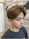 メンズスタイルセンターパート
