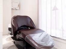 ビュッカ(BEAUCCA)の雰囲気(ゆったりできるシャンプー台)