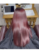 シェノン 近鉄奈良店(CHAINON)&nbsp;秋に流行る　ワインレッド×美髪縮毛矯正