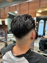 スタンドバーバー 柏(STAND BARBER)&nbsp;サーフカール/スパイキーショート/ブルーブラック/柏<理容室>