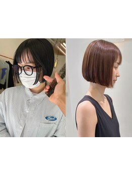 【22時まで営業/名鉄岐阜駅徒歩1分】ブリーチ毛でもかけられる縮毛矯正に自信あり◎うるツヤ髪に導きます