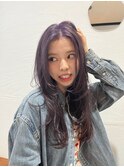【レイヤーカット×ディープパープル】