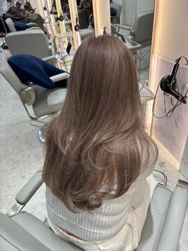 髪質改善＊小顔カット＊ココアベージュ＊美髪＊Zina Maison札幌