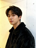 エイチ メンズ(H)&nbsp;バズカットガイルヘアラルフカールメンズショートメンズウルフ