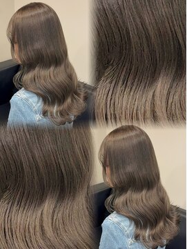 ベレーザ 渋谷(BELEZA) 17367黒髪アッシュブラックハイレイヤーウルフバタフライカット