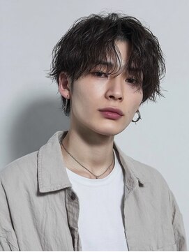 メンズチェレ 金剛店(MEN’s Chere) ほんのり動きの質感ゆるパーマ