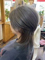 ヘア サロン ハラダ 笠寺店(Harada)&nbsp;くびれレイヤー/ウルフカット