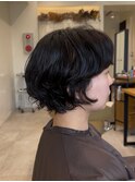 ゆるふわショートパーマ