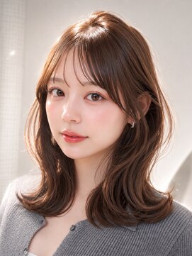 アンアミ オモテサンドウ ザ ツー(Un ami omotesando THE2) ミディアム/くびれヘア/ミディアムレイヤー/レイヤーカット