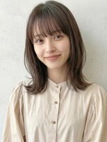 カバーヘア ブリス 上尾西口店(COVER HAIR bliss)&nbsp;地毛ハイライトくびれヘアクラゲカットウルフパーマ20代30代A15