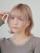 ニューヨークニューヨーク 桂店(NYNY)&nbsp;耳掛けしても可愛い＊ウルフ風くびれ顔周りレイヤーボブ