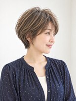 ラピッシュ 常盤平店(Lapish)&nbsp;ナチュラルショート＋アッシュベージュ