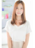 3Dレイヤー×鎖骨ミディアム×アジアンビューティー