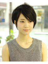 クールドセリエ 新宿南口店(Coeur de cellier)&nbsp;前下がり☆耳かけショートボブ