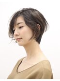 エアリーなすっきりショートボブ