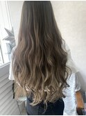 ナチュラルグラデーション　アッシュベージュ