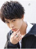 ナチュラルなワンカールパーマ!ハイナチュラルマッシュ