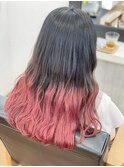 【kanon 松戸】青木優歩　ピンクグラデーション