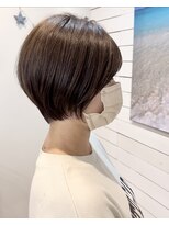 ラニハナクドウ(lanihana.kudo)&nbsp;+＊～丸みショートwithラベンダーグレージュ～＊+