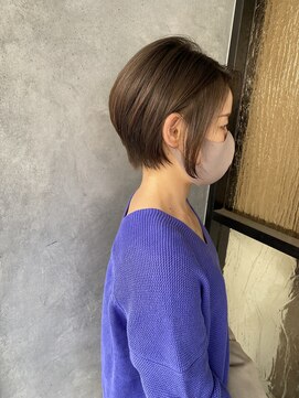 ネオリーブ ジューク 日吉店(Neolive JuQ) 【くびれヘア☆】　大人ショートボブ