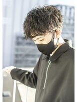 グランアージュ 池袋東口店(grandage)&nbsp;アッシュブラック/ソフトツイストパーマ　池袋