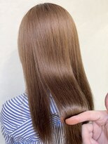 ノアドココ(noix de coco)&nbsp;■超高濃度水素カラー　ピンクベージュ