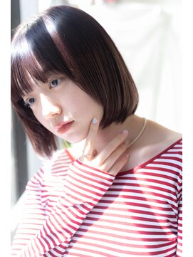 ハイル(Heil) 【Heil】 フレンチボブ/暖色カラー/ぶどう色/グレープカラー