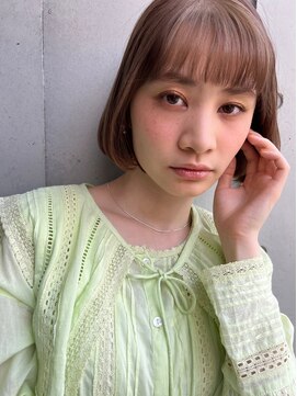 パム 恵比寿(PAM.) ミルクティーベージュボブ【PAM.恵比寿】