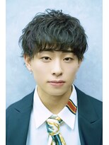 クロムトウキョウ ザ バーバー 新宿本店(CHROM TOKYO the Barber)&nbsp;ツーブロックショートマッシュ　新宿/メンズカット/メンズパーマ