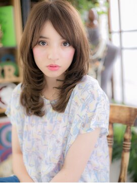 カバーヘア ブリス 川口(COVER HAIR bliss) 斜めバングオルチャンヘア外国人風シャギーc5川口20代30代40代!