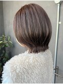 いつもよりオシャレ見え!外はねボブスタイル♪/ニュアンスカラー