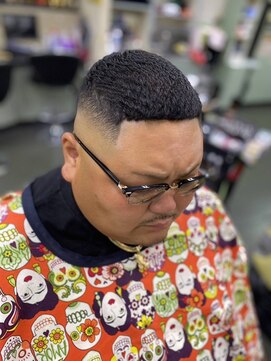 バーバーショップイシカワ(BARBER SHOP イシカワ) バズ二グロ ハイスキンフェード