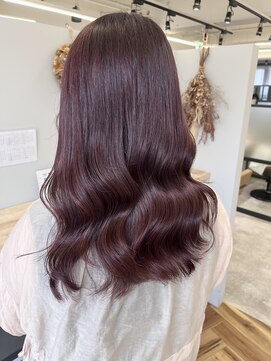 リジー(Litzy) ボルドーラベンダー　《木寺樹莉》