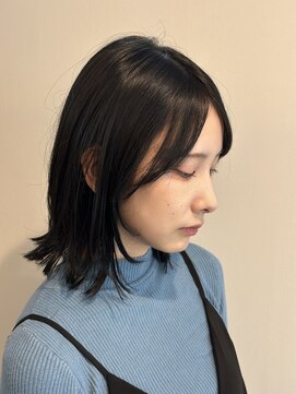 ヒョンミョン ライズバイレボ 取手店(hyon myon/RISE by REVO) 切りっぱなしレイヤーボブ☆