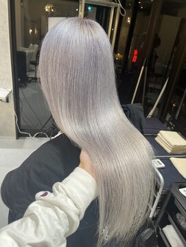 髪屋 紬 シルバー/グレー/シルバーグレー/ホワイト/アッシュグレー/韓国