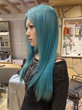 エイト新宿店(EIGHT shinjuku) 水色カラー