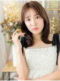 大人ガーリー透けバングモテ髪ひし形レイヤーc7戸頭20代30代40代