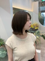 ハローバイシー 仙台(Hello by Sea)&nbsp;外はねミディアムレイヤーくびれミディレイヤーボブくびれボブ