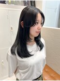 顔周りレイヤー/大人可愛い/艶グレージュ【SYUK高円寺】kanna