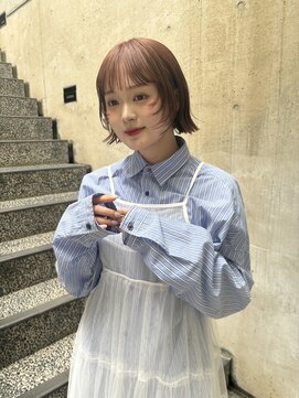 メゾンアクア 表参道(Maison ACQUA) ◎ミニボブ縮毛矯正髪質改善ストレート顔まわりレイヤーカット