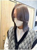 ブリーチなしダブルカラー/レイヤー/縮毛矯正/髪質改善/学割U24