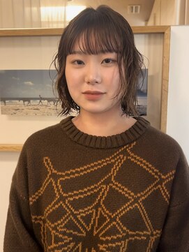 トリッカ 銀座(tricca) ボブパーマ/ニュアンスパーマ/ナチュラルパーマ/顔周りレイヤー