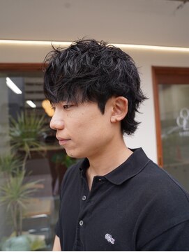 クオルヴィラ 立川北口(QOL villa) メンズパーマニュアンスパーマ刈り上げメンズパーマ