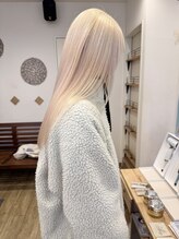 ヘアーデザイン アコースティック(Hair Design ACOUSTIC) 抜きっぱなしブロンド