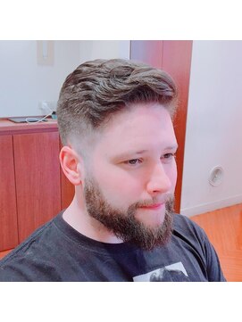 スカイビューレックス 赤坂店 スキンフェード×ルーズバックスタイル