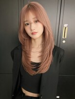 シェイト 天神(ciate)&nbsp;ピンクベージュ×レイヤーカット/Instagram→@ciate_mst