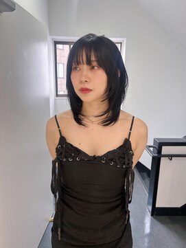 ムジャク(MUJAK) 福岡 久留米 レイヤーカット ハッシュカット ウルフレイヤー