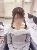 編みおろしツイン