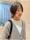 【晴音】ショートボブ/アッシュブラウン/20代